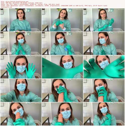 Nina Crowne - Glove Fetish Conditioning 1080p - Preview