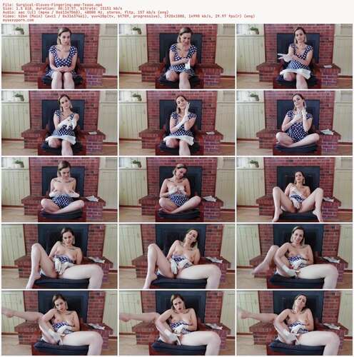 Nina Crowne - Surgical Gloves Fingering amp Tease 1080p - Preview