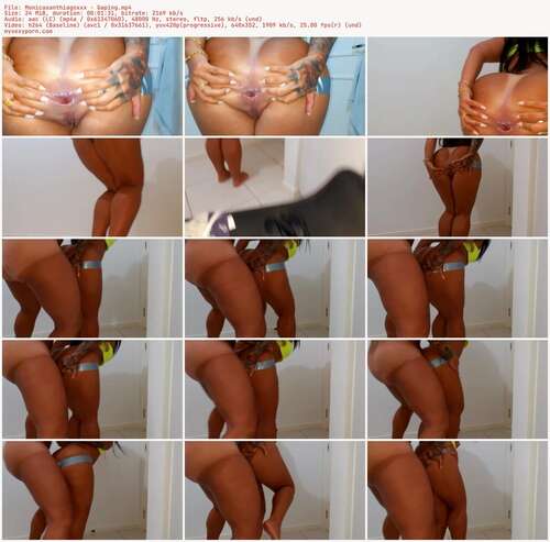 Monicasanthiagoxxx - Gaping 352p - Preview