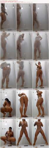 Monicasanthiagoxxx - Sexy Shower Latina Big Ass 1280p - Preview