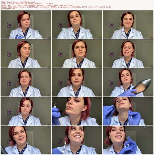 Nina Crowne - Taboo Dentist Humiliation 1080p - Preview