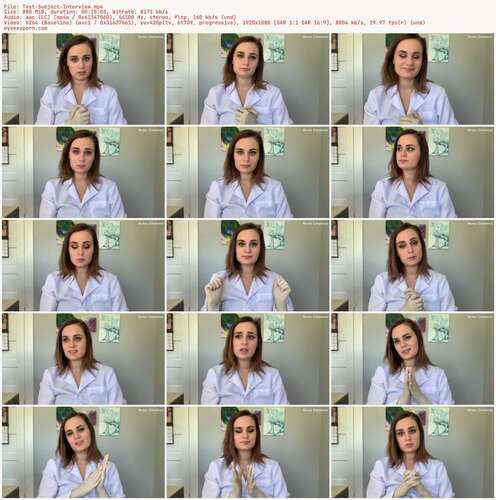 Nina Crowne - Test Subject Interview 1080p - Preview