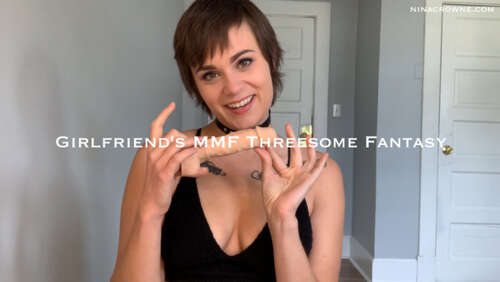Nina Crowne – Girlfriend s MMF Threesome Fantasy 1080p - Cover