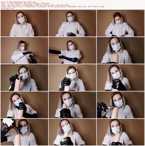 Nina Crowne - Dr Nina Conditions Her Slave 1080p - Preview