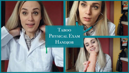 Nina Crowne – Taboo Physical Exam amp Handjob 1080p - Cover