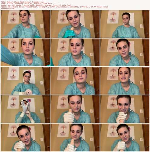Nina Crowne - Medical Slave Mind Control Procedure 1080p - Preview