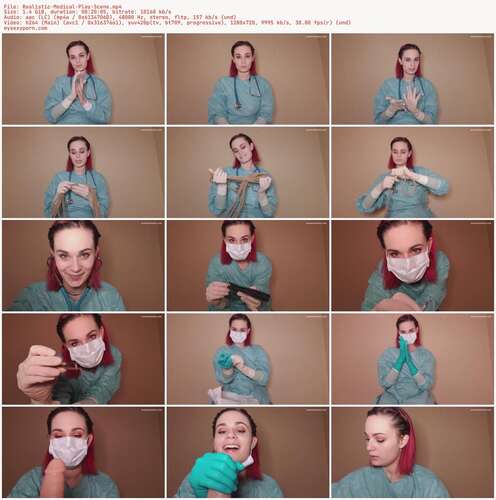 Nina Crowne - Realistic Medical Play Scene 720p - Preview