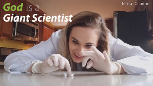 Nina Crowne – God is a Giant Scientist 1080p - Cover