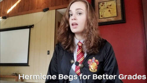 Nina Crowne – Hermione Begs for Better Grades 1080p - Cover