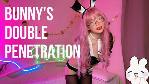 OlashPeachy – Bunny s double penetration 1080p - Cover