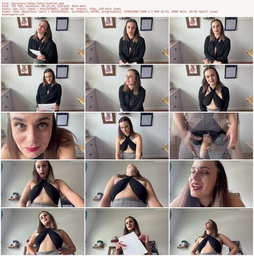 Nina Crowne - Secretary Takes Total Control 1080p - Preview