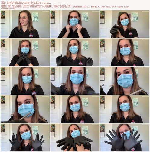 Nina Crowne - Dental Hygienist Lets You Jerk Off 1080p - Preview