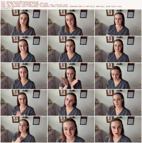 Nina Crowne - College Nurse CFNM Encouragement 1080p - Preview