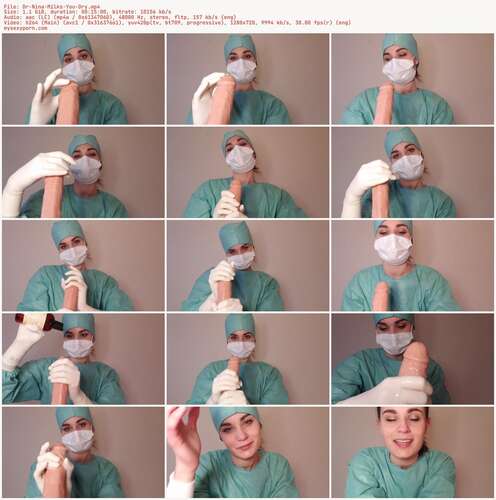 Nina Crowne - Dr Nina Milks You Dry 720p - Preview