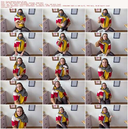 Nina Crowne - Fuzzy Sweater Sissy II 1080p - Preview