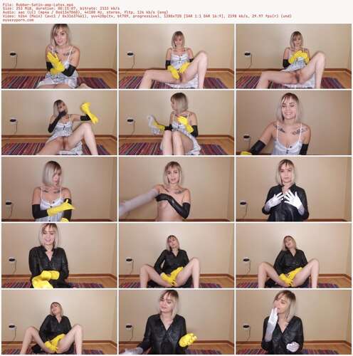 Nina Crowne - Rubber Satin amp Latex 720p - Preview
