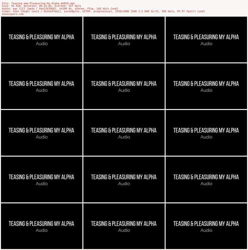 Nina Crowne - Teasing amp Pleasuring My Alpha AUDIO 1080p - Preview