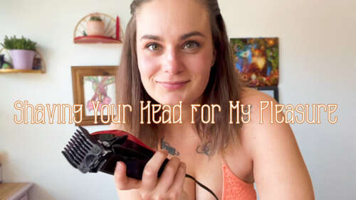 Nina Crowne – Shaving Your Head for My Pleasure 1080p - Cover