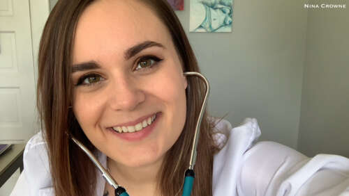 Nina Crowne – Doctor Milks You in Front of Your Mom 1080p - Cover