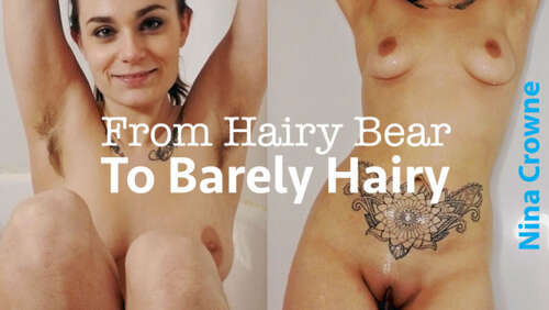 Nina Crowne – From Hairy Bear to Barely Hairy 720p - Cover