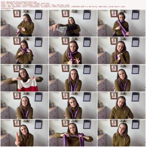 Nina Crowne - Become My Fuzzy Sweater Sissy 1080p - Preview