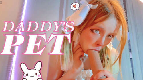 OlashPeachy – Daddy s pet jumping and sucking his cock 1080p - Cover
