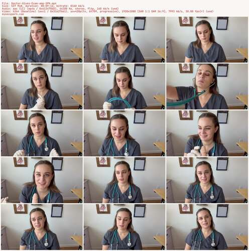 Nina Crowne - Doctor Gives Exam amp SPH 1080p - Preview