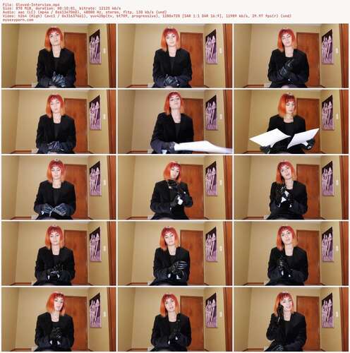 Nina Crowne - Gloved Interview 720p - Preview