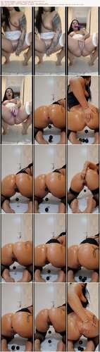 Monicasanthiagoxxx - Do You Like To See My Ass Spewing Balls 1280p - Preview