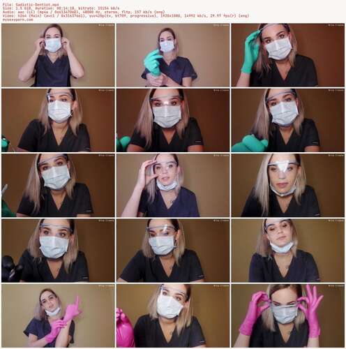 Nina Crowne - Sadistic Dentist 1080p - Preview