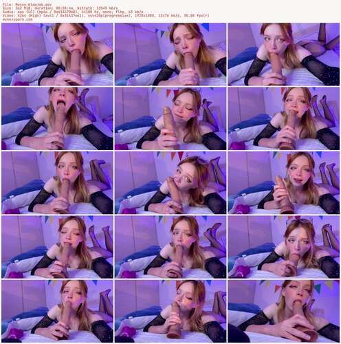 OlashPeachy - Messy blowjob 1080p - Preview