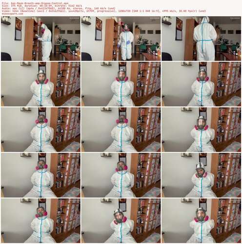 Nina Crowne - Gas Mask Breath amp Orgasm Control 720p - Preview