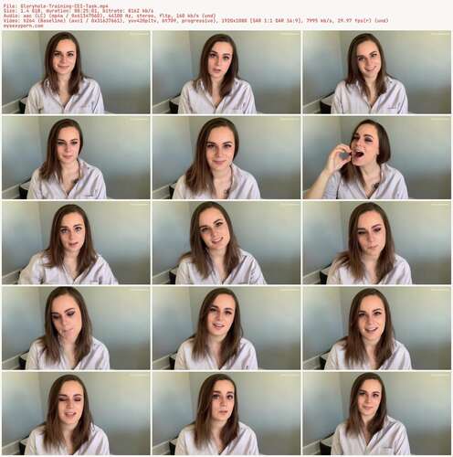 Nina Crowne - Gloryhole Training CEI Task 1080p - Preview