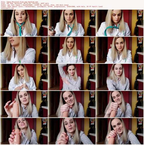 Nina Crowne - Taboo Physical Exam amp Handjob 1080p - Preview