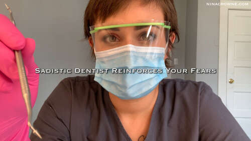 Nina Crowne – Sadistic Dentist Reinforces Your Fears 720p - Cover