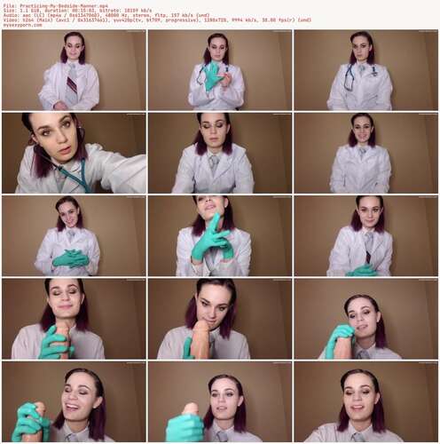 Nina Crowne - Practicing My Bedside Manner 720p - Preview