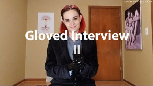 Nina Crowne – Gloved Interview II 720p - Cover