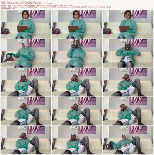 Nina Crowne - Masturbating in Protective Gear 1080p - Preview