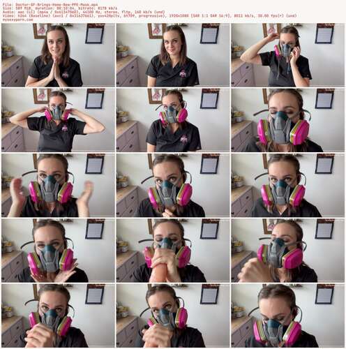 Nina Crowne - Doctor GF Brings Home New PPE Mask 1080p - Preview