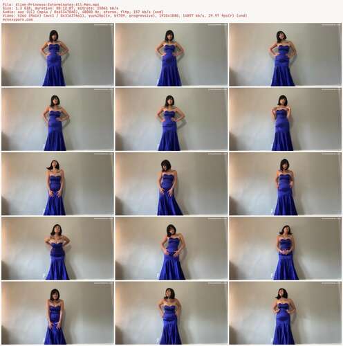 Nina Crowne - Alien Princess Exterminates All Men 1080p - Preview