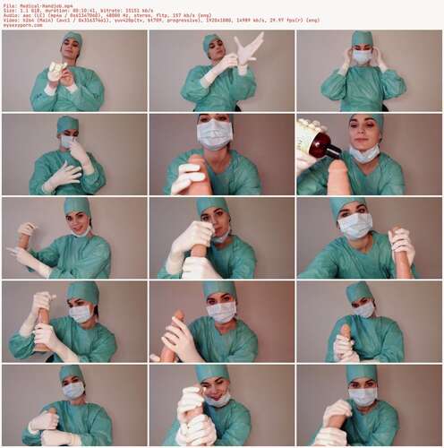 Nina Crowne - Medical Handjob 1080p - Preview