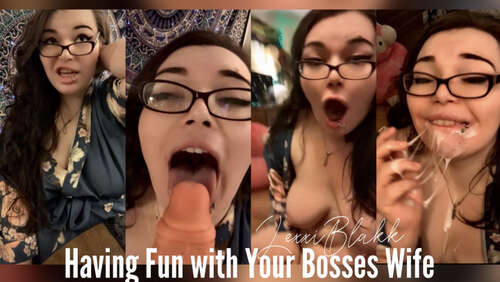 Lexxiblakk – Having Fun with Your Bosses Wife 720p - Cover