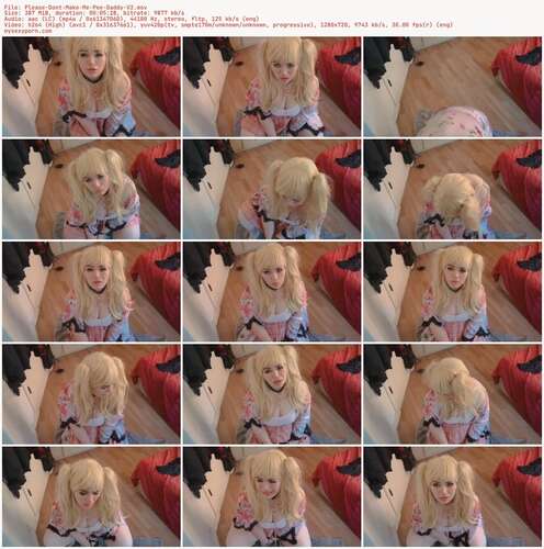 Lexxiblakk - Please Dont Make Me Pee Daddy V2 720p - Preview