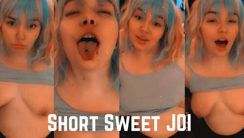 Lexxiblakk – Short Sweet JOI 720p - Cover