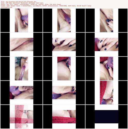 Lexxiblakk - Ass Fucking and Squirt for Brandon 1080p - Preview