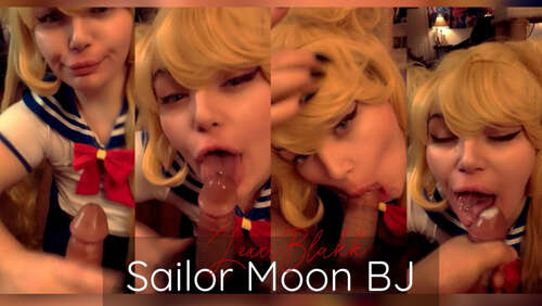 Lexxiblakk – Sailor Moon Gags on Cock 720p - Cover