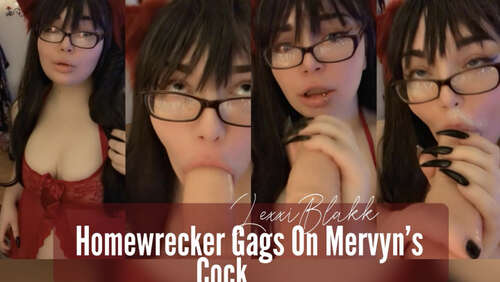 Lexxiblakk – Homewrecker Gags on Mervyns Cock 720p - Cover