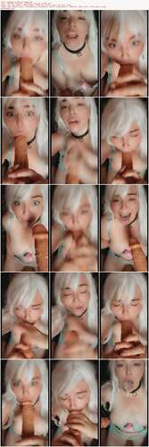 Lexxiblakk - Gagging on BWC for Daddy 720p - Preview