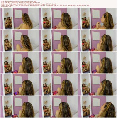 AndyModel - Mirror Masturbation i see lesbian porn 1080p - Preview