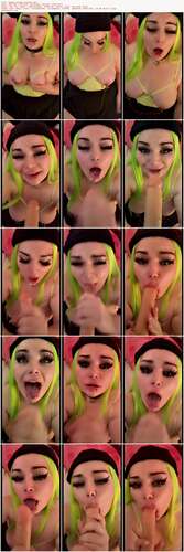 Lexxiblakk - Daddys Ahegao Cumslut 720p - Preview